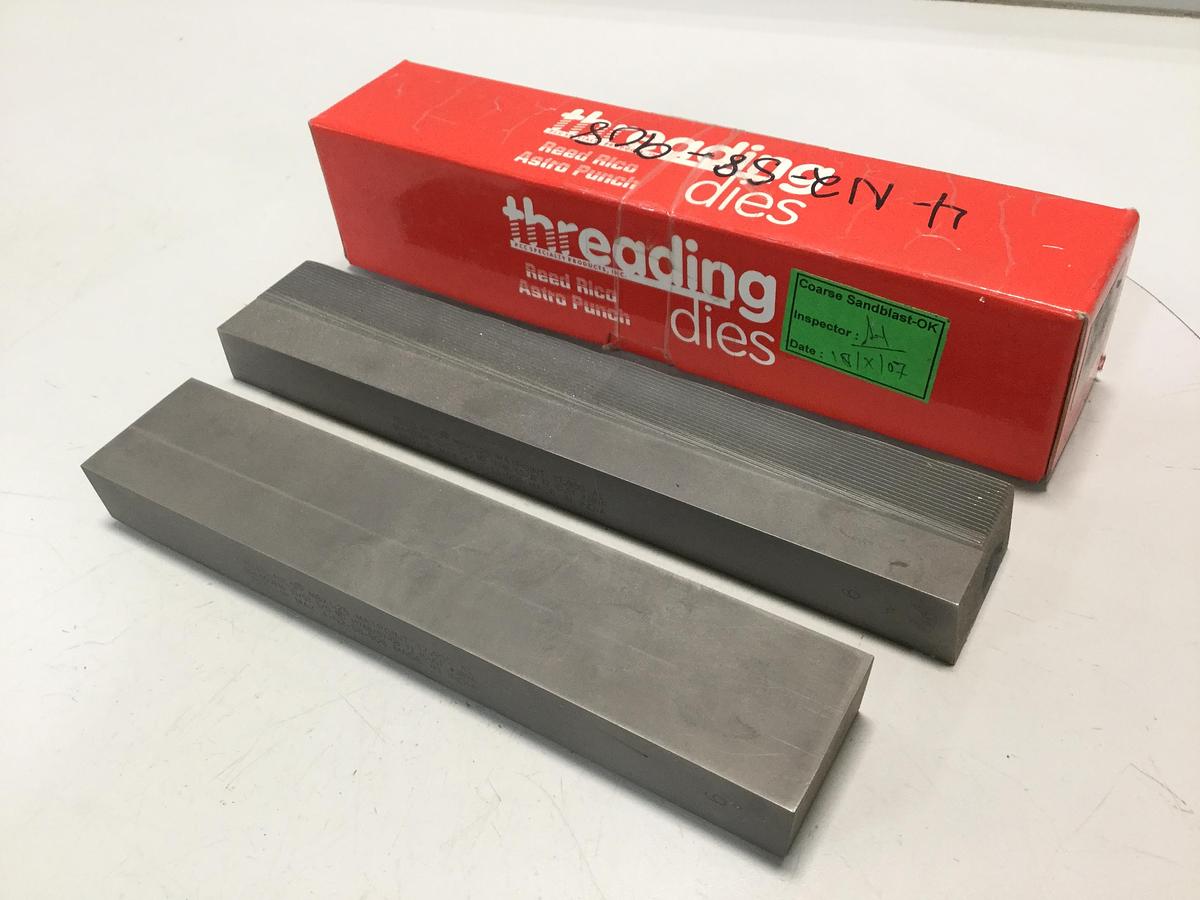 REED RICO Threading Dies 4-N2-S8-908 USED