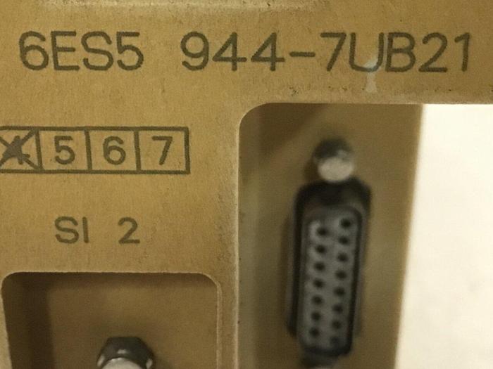Used SIEMENS CPU Module 6ES5 944-7UB21 Used