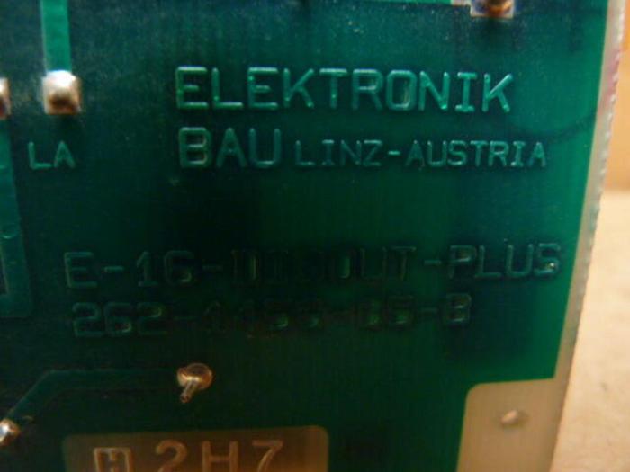 Used ELEKTRONIK Circuit Board 262-1456-85-B #27175