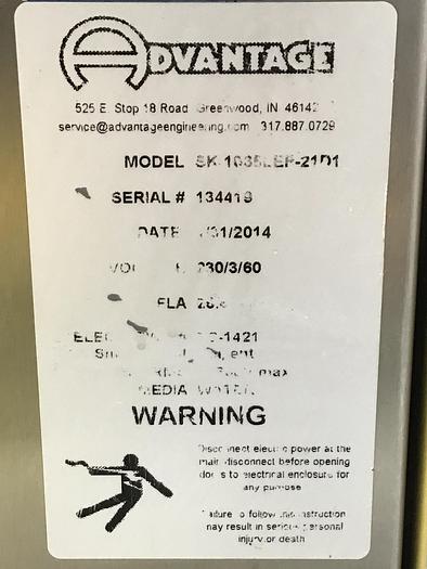 Used ADVANTAGE SK-1035LEP-21D1