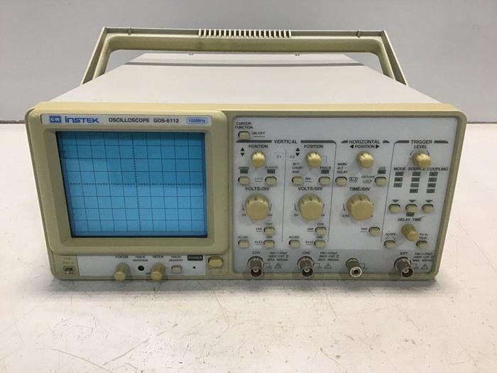 Used GW INSTEK Oscilloscope GOS-6112 #119527
