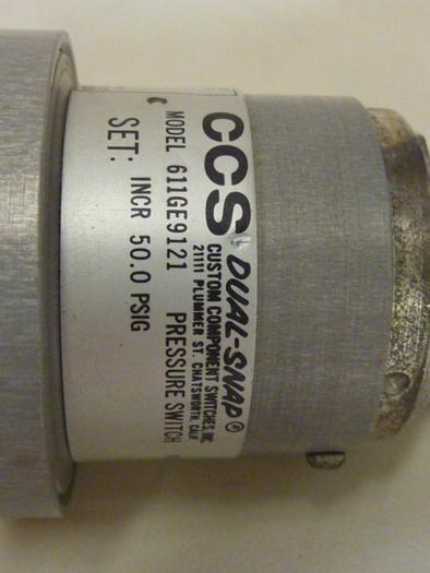 CUSTOM COMPONENT SWITCHES Pressure Switch 611GE9121 #54593