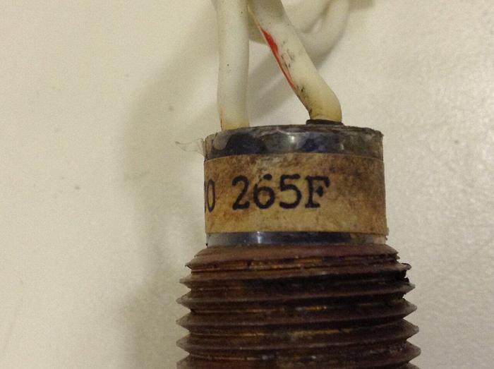 Used THERMO TROL SYSTEMS Thermostat Probe TC-100 265F #87283