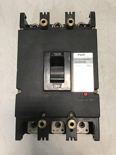 Used FUJI ELECTRIC 150 Amp Auto Breaker EA203A-150 #137008