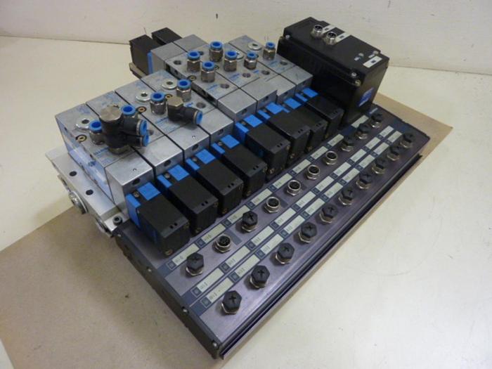 Used FESTO Control Block / Valve Terminal IFB8-02 #52877