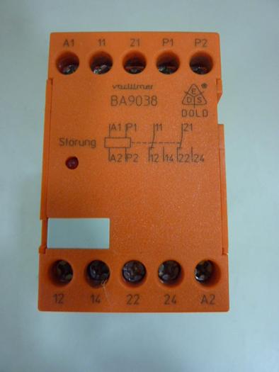 Used DOLD Safety Relay BA9038.12 #58756