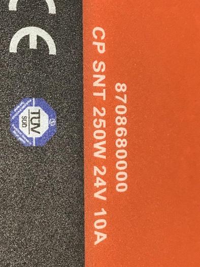 Used WEIDMULLER Power Supply 8708680000 #121101