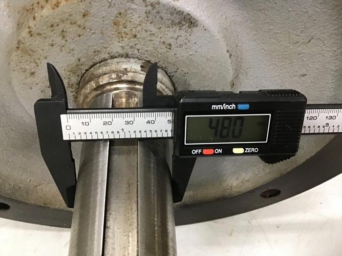 Used MITSUBISHI 25 HP Induction Motor SB-JRF 25 HP #127660