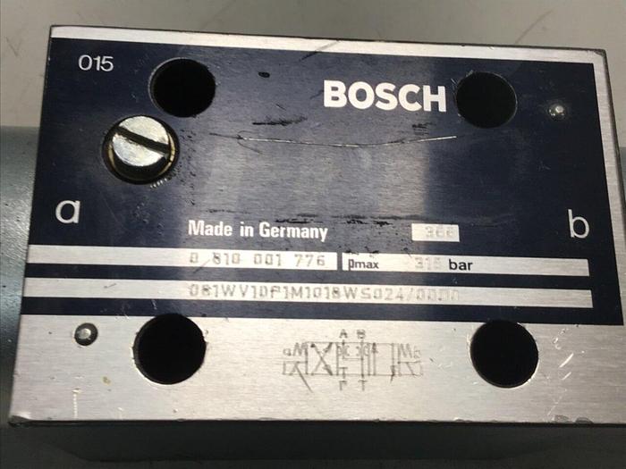 Used BOSCH Valve 0 810 001 776 #137523