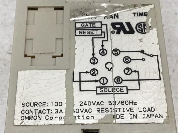 Used OMRON Timer H5CN-XAN #124250