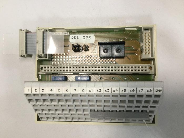 Used SIGMATEK Terminal Base Module DKL025 05-024-025 #101698