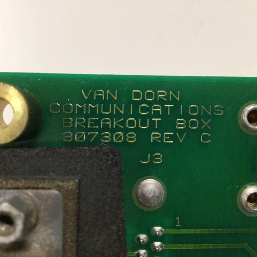 Used CINCINNATI MILACRON Communications Breakout Board 307308 #92753