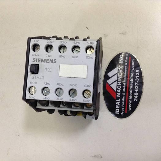 Used SIEMENS Contactor 3TH4373-0A #76082
