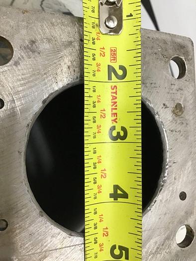 Used METAL FABRICATOR Hopper w/ Lid HOPPER USED #128601