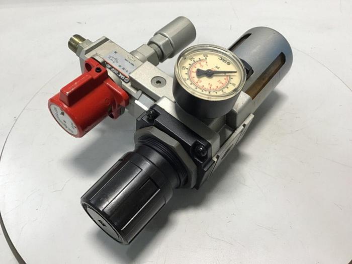 Used SMC Pneumatic Lockout Valve VHS40-N03-Z #123285