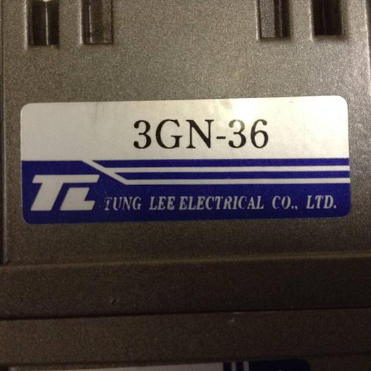 Used TUNG LEE ELECTRICAL Induction Motor 3RK15GN-C M #89455
