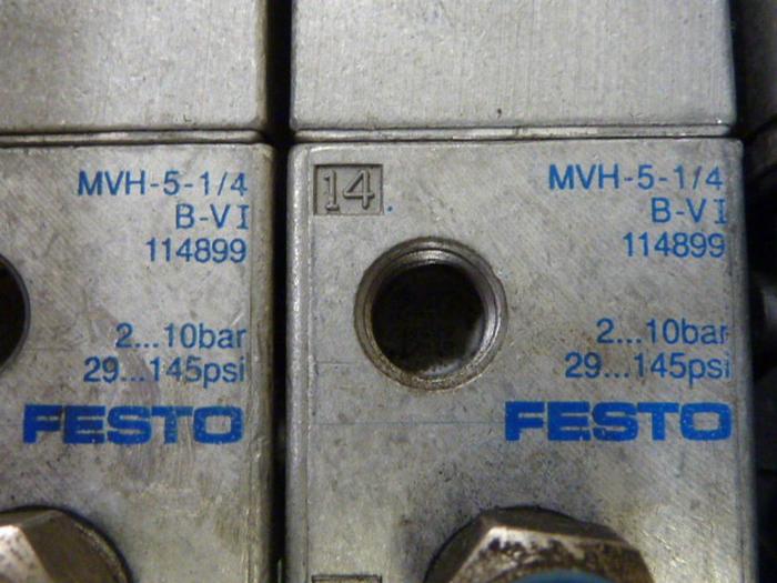 Used FESTO Control Block / Valve Terminal IFB8-02 #52853