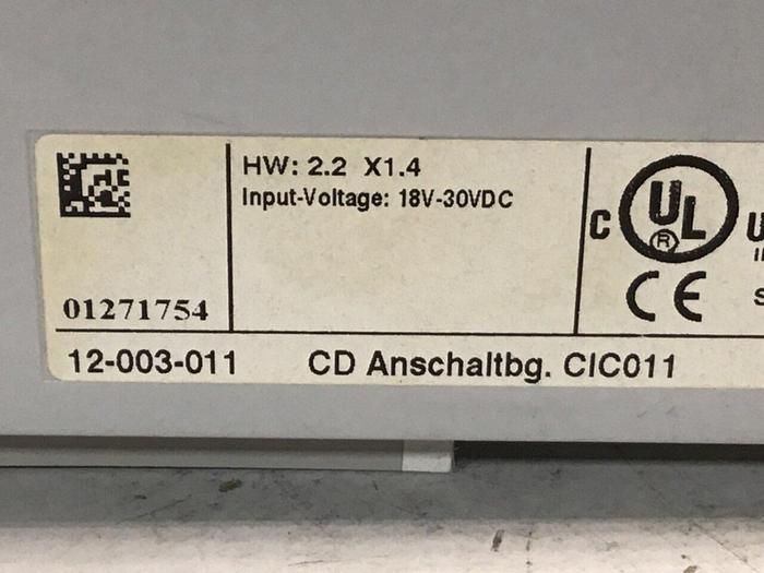 Used SIGMATEK Module CIC011 12-003-011 USED