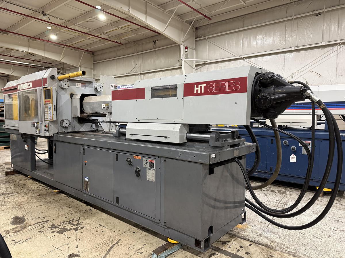 Used 2000 VAN DORN DEMAG 230 Ton Injection Molding Machine 230HT1220 USED #152289