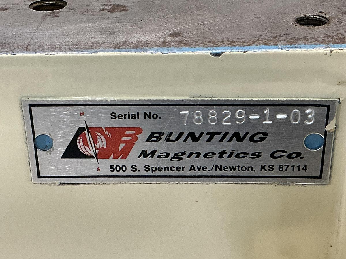Used BUNTING MAGNETICS 78829-1-03