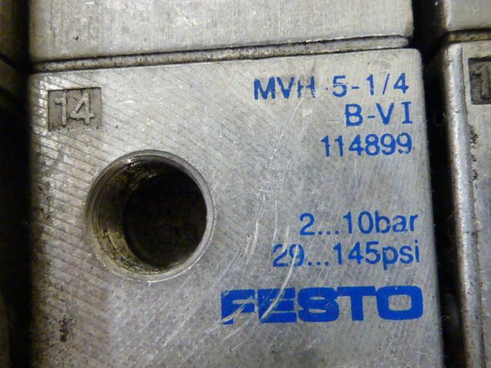 Used FESTO Control Block / Valve Terminal IFB8-02 #52838