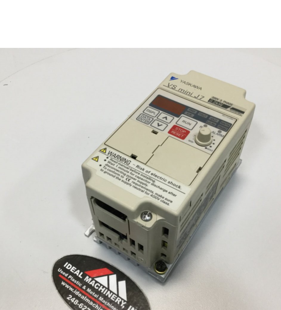 Used YASKAWA VS Mini J7 Drive CIMR-J7AA20P2 USED