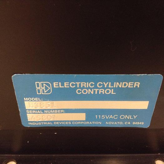 Used INDUSTRIAL DEVICES Electric Cylinder Control H3851 #71297