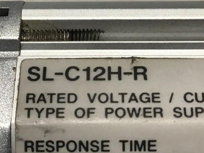 Used KEYENCE CORP Safety Light Curtain Receiver SL-C12H-R #119423