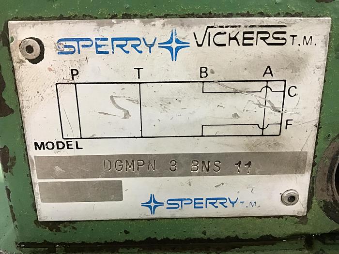 Used VICKERS DG5SH833CMWB50S355 Valve Used #144036