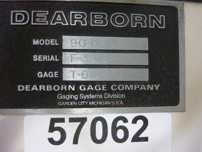 Used DEARBORN Precision Gaging Instrument 90DEC-2 #57062