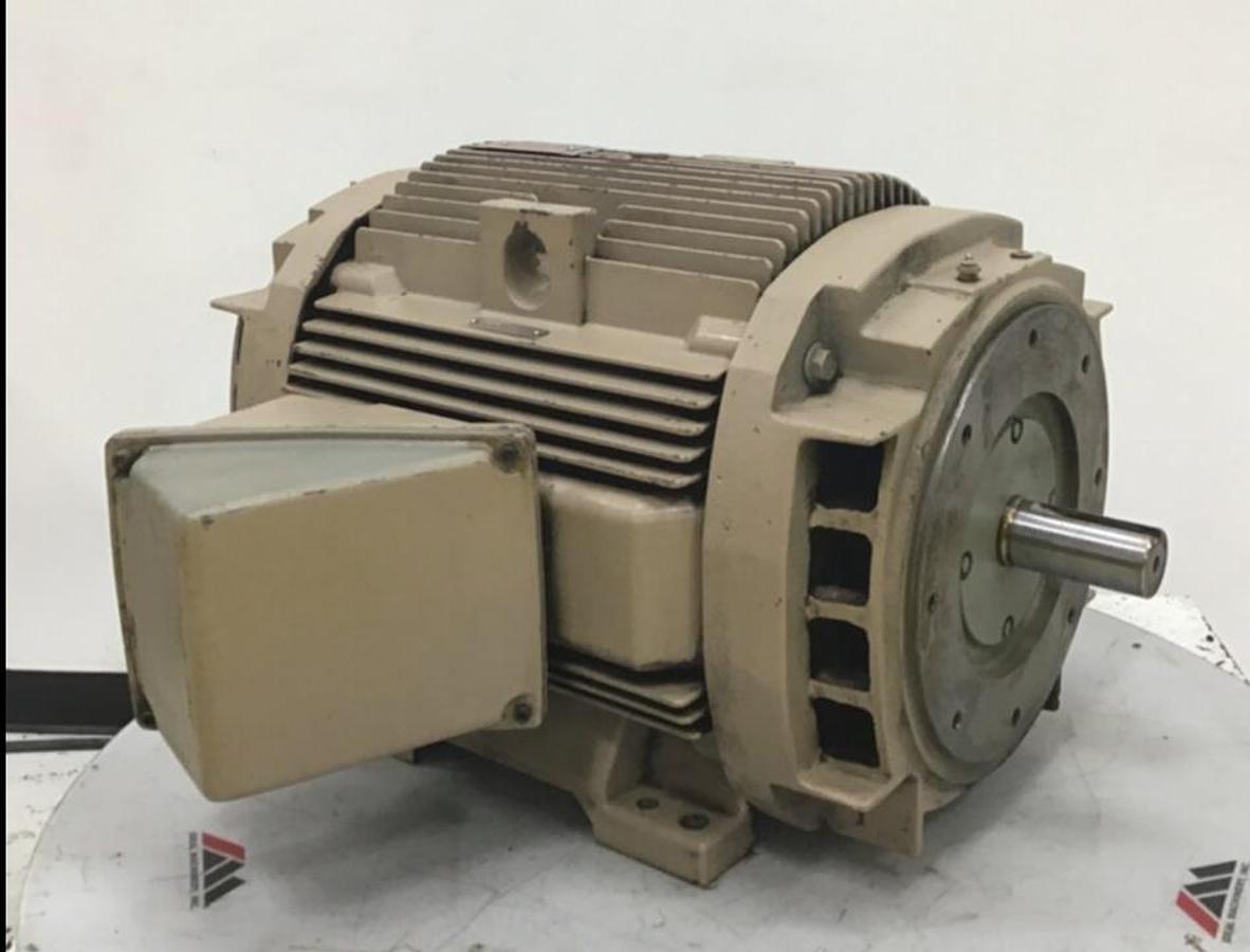 Used GENERAL ELECTRIC 100 HP AC Motor 5K445JS366P Used