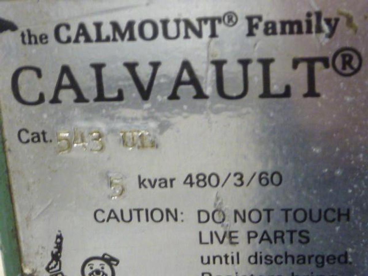 Used CALMOUNT Capacitor 543 UL USED