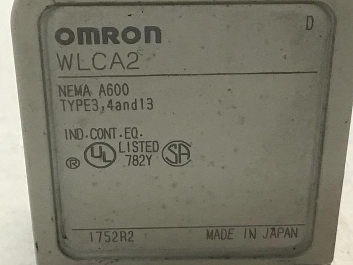 Used OMRON Limit Switch WLCA2 Used