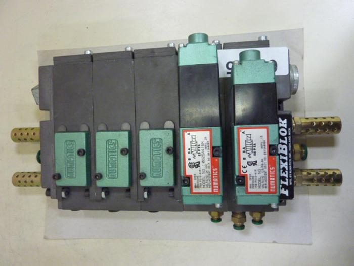 Used NUMATICS Control Block w/ Valves 082SA415M #60115