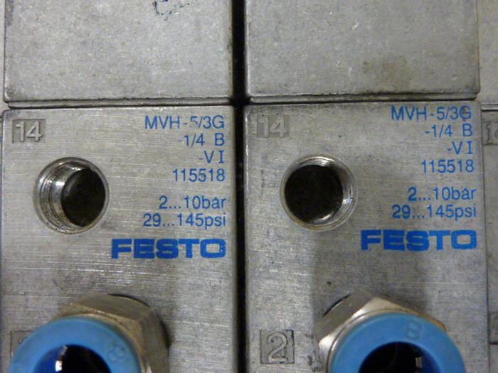 Used FESTO Control Block / Valve Terminal IFB8-02 #52827