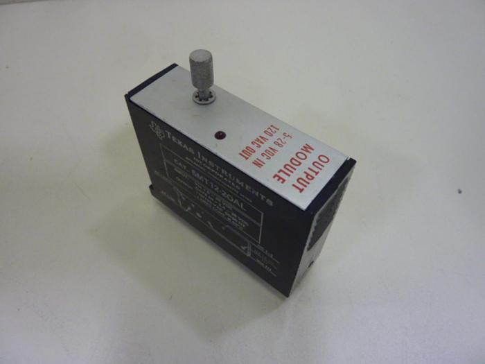 Used TEXAS INSTRUMENTS Output Module 5MT12-20AL #54528