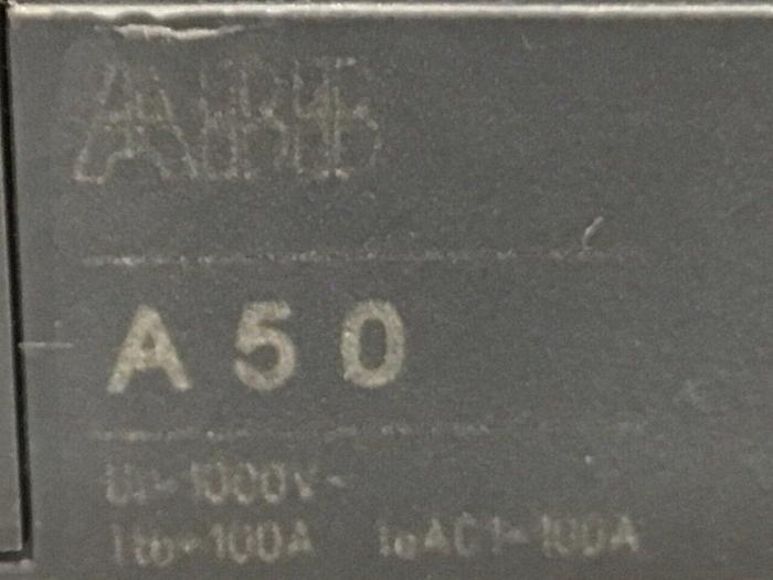 Used ABB Contactor A50 USED