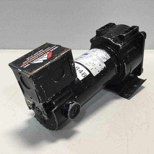 Used BISON 1/8 HP DC Gearmotor 507-01-109A #91848