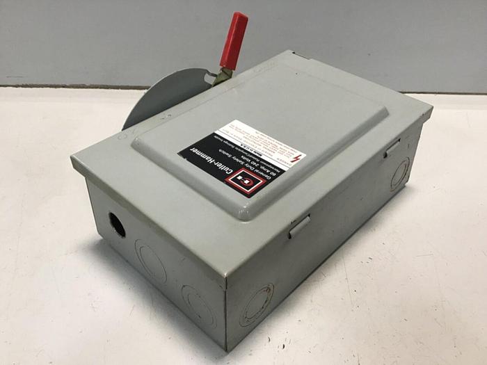 Used CUTLER HAMMER Safety Switch DG322UGB #130008