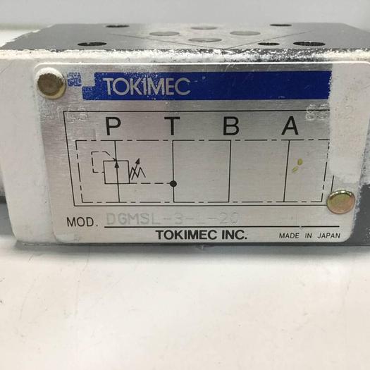 Used TOKIMEC Directional Solenoid Valve DGMSL-3-L-20 #95391