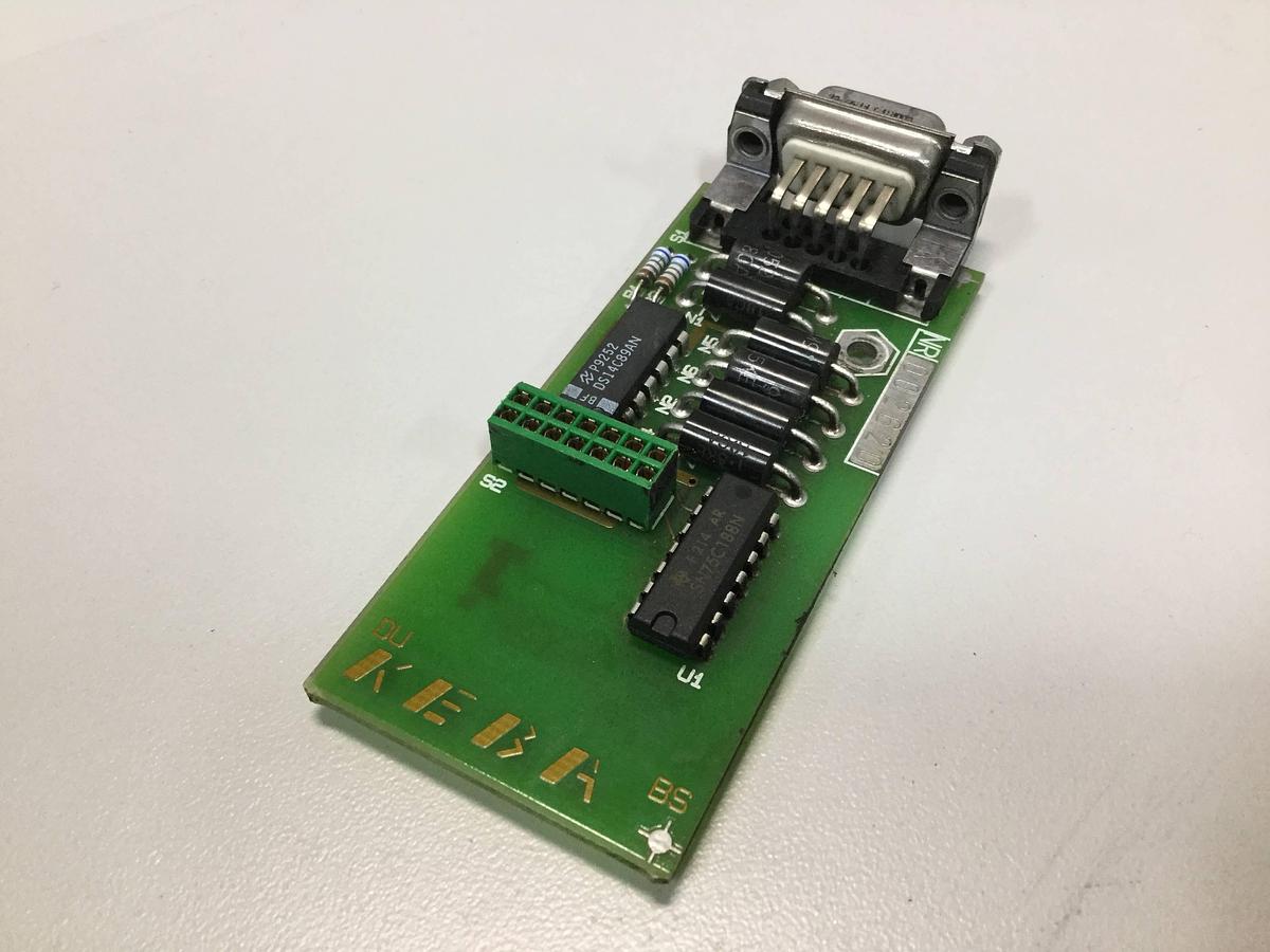Used KEBA Circuit Board E-HSI-RS232 D1714C USED