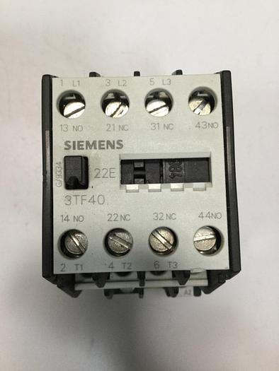 Used SIEMENS Contactor 3TF4022-6E #103543