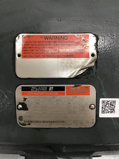 Used RELIANCE ELECTRIC 60 HP Duty Master AC Motor P36C5226A Used #142949