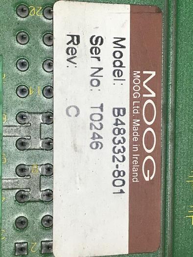 Used MOOG Circuit Board B48332-801 #131830