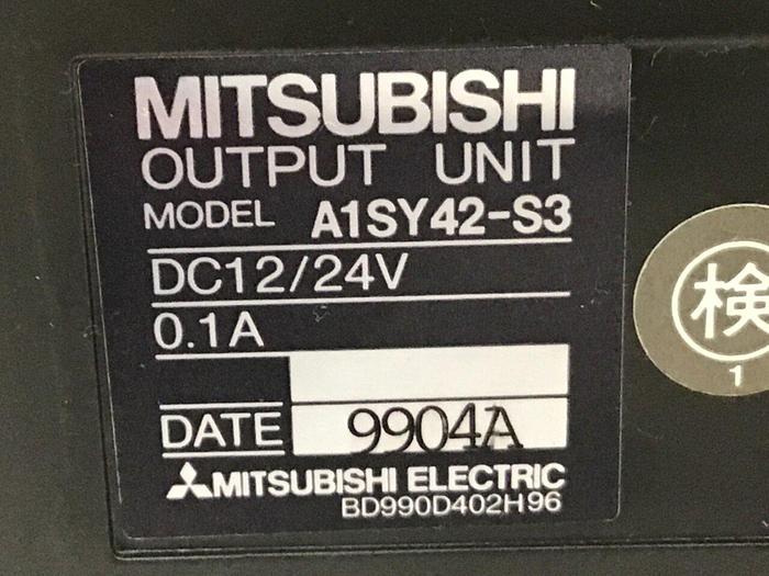 Used MITSUBISHI Output Module A1SY42-S3 #132771