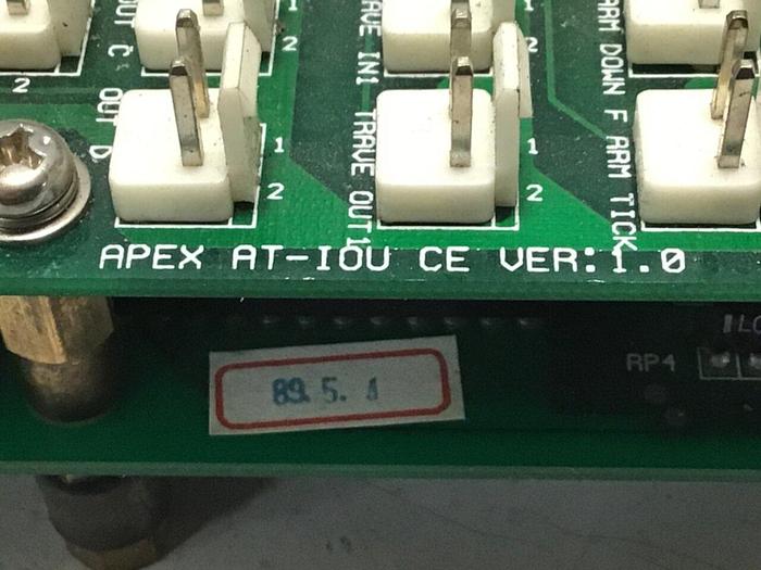 Used APEX Circuit Board AT-IOU #114587