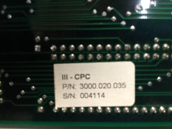 Used AMERICAN MSI Controller Card 3000.020.035 #100191