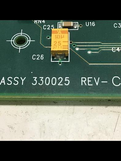 Used VAN DORN Analog Circuit Board 330025 PC330-025 Used