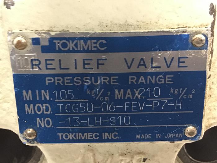 Used TOKIMEC TCG50-06-FEV-P7-H-13-LH-S10