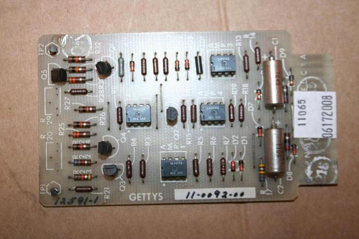 Used GETTYS Circuit Board 11-0092-100 #11065
